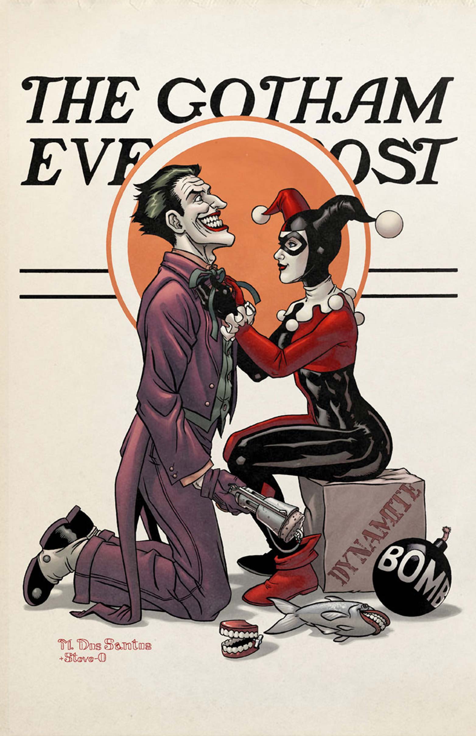 batman-04 Joker and Harley Quinn
