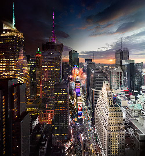 12 Times Square, New Year's Eve, NYC
