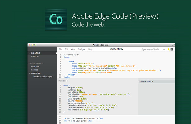code Adobe Edge Code