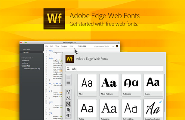 webfonts Adobe Edge Web Fonts