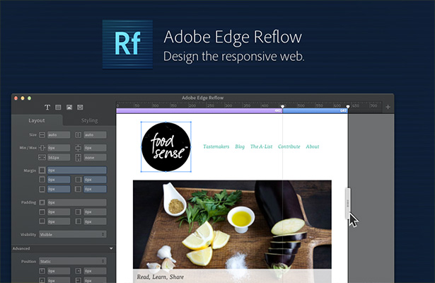 reflow Adobe Edge Reflow