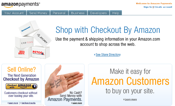 Amazon Payments Amazon Payments