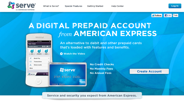 Serve by American Express Serve by American Express