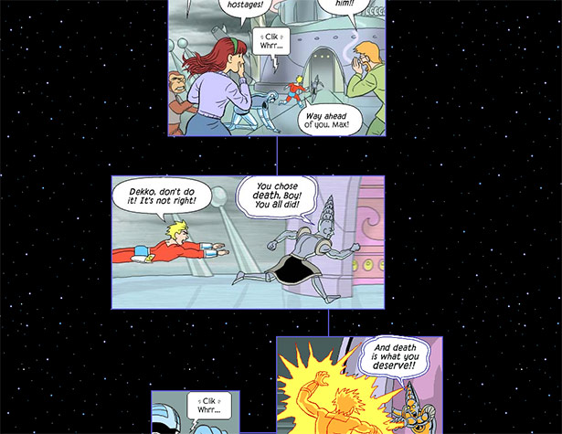 comics Experimental web comics