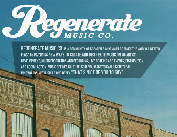 regenerate Regenerate Music co