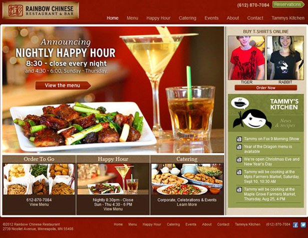 rainbow615 Rainbow Restaurant website