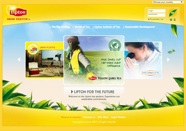 lipton615 Lipton website