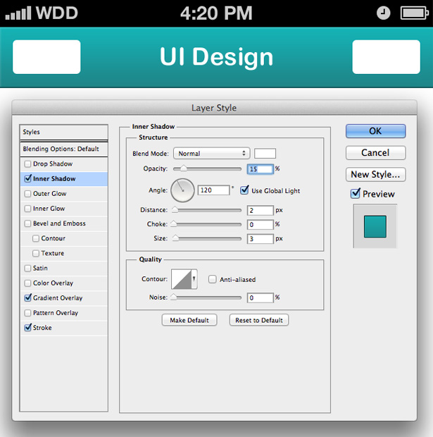 Tutorial: How to design a chatroom iPhone UI iphone ui 08
