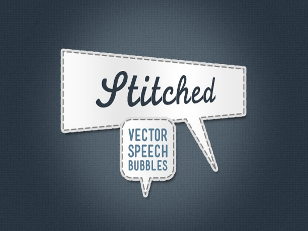 Stitched Stitched Speech Bubbles Blog Image