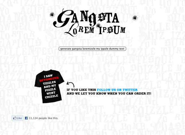 gangstalipsum gangstalipsum