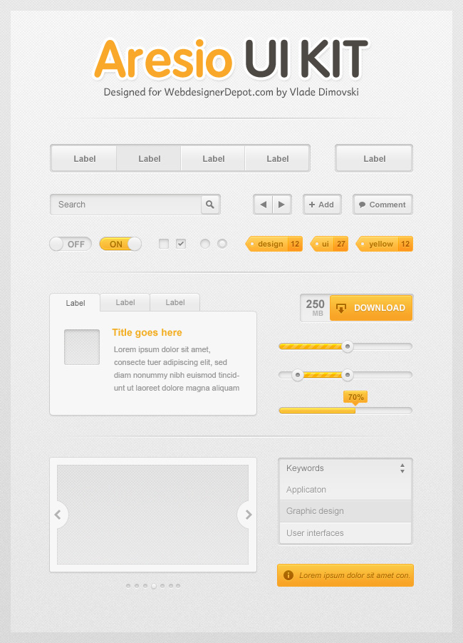 aresio_ui_kit aresio ui kit