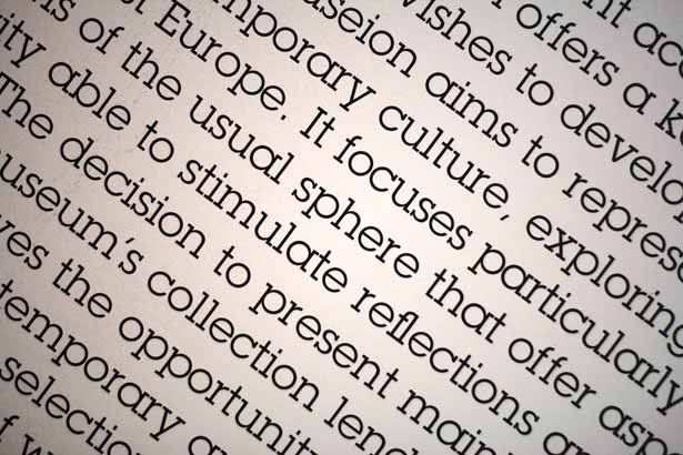 text