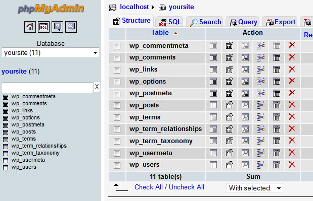 phpmyadmin2 phpmyadmin2