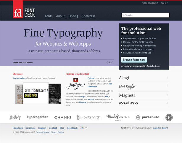 fontdeck fontdeck
