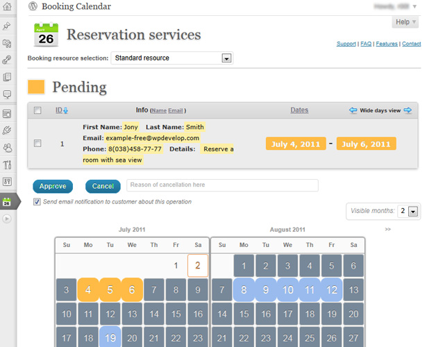 bookingcalendar bookingcalendar