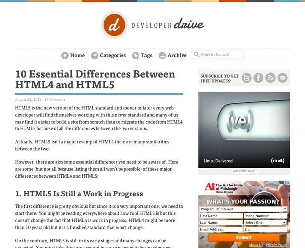 htmldifferences htmldifferences