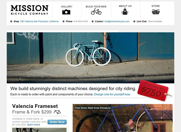 30 e-commerce sites worth seeing mission