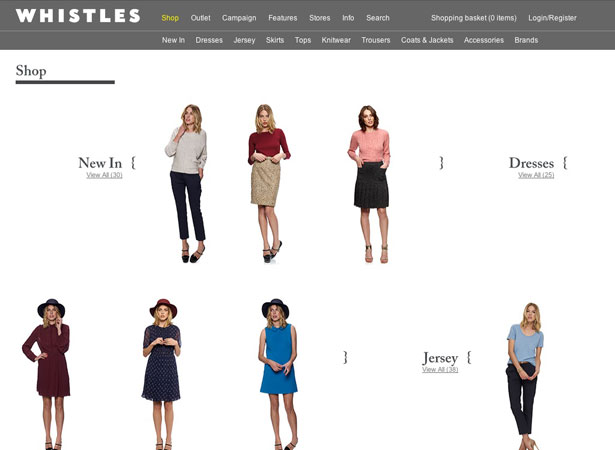 30 e-commerce sites worth seeing whistles