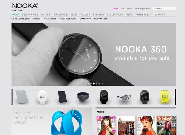 30 e-commerce sites worth seeing nooka1