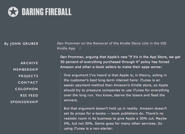 How to become a prolific blogger Daring Fireball