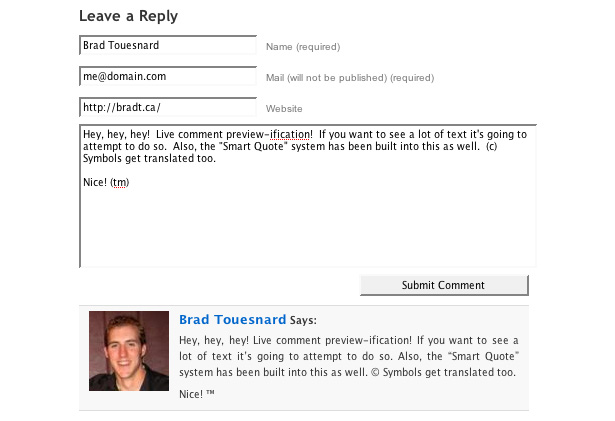 livecommentpreview livecommentpreview