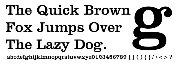 The most popular fonts used by designers clarendon