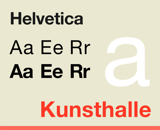The most popular fonts used by designers helvetica 2