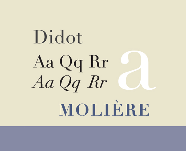 The most popular fonts used by designers didot