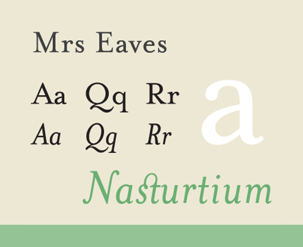 The most popular fonts used by designers mrseaves