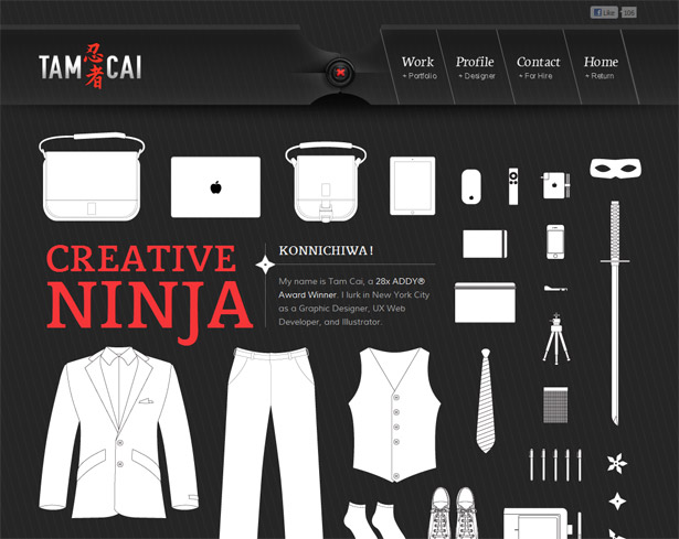 Characteristics of a modern portfolio site 01 11