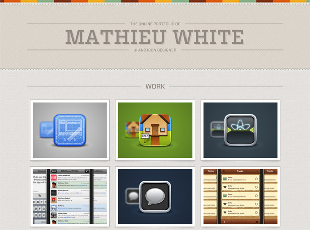 Characteristics of a modern portfolio site 02 12