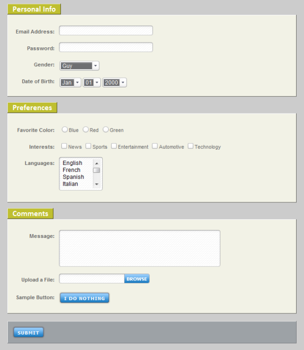 How to tame forms in web design 19 2