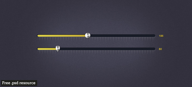 50+ PSD UI Web design elements neatsliders