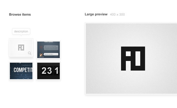 50+ PSD UI Web design elements minigallery