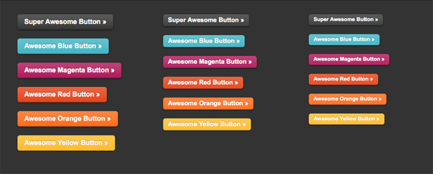 CSS Buttons: Tutorials and examples superawesomebuttons