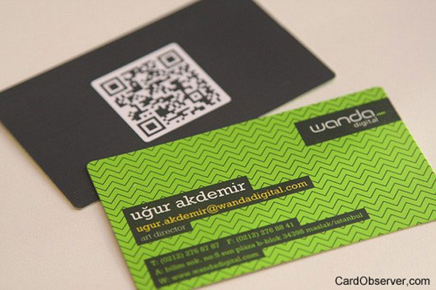 30 Creative QR code business cards wanda