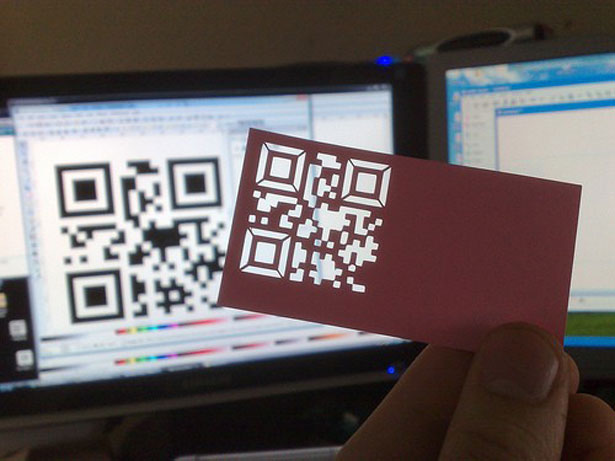 30 Creative QR code business cards fridgehead