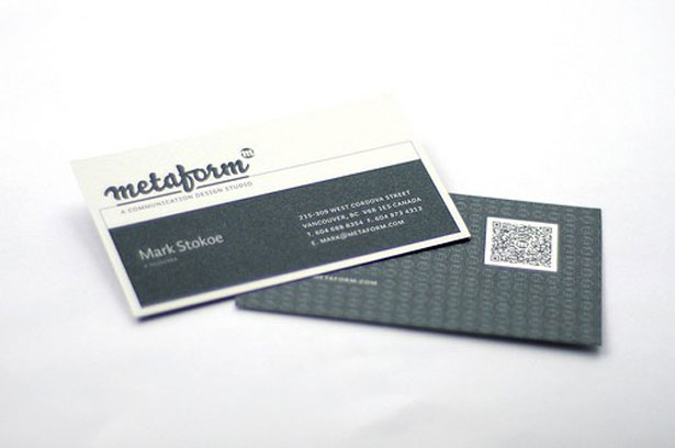 30 Creative QR code business cards metaform