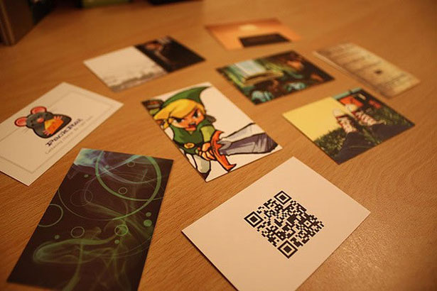 30 Creative QR code business cards zelda