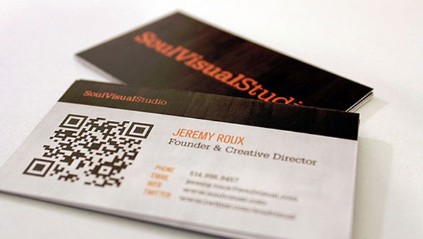 30 Creative QR code business cards soul