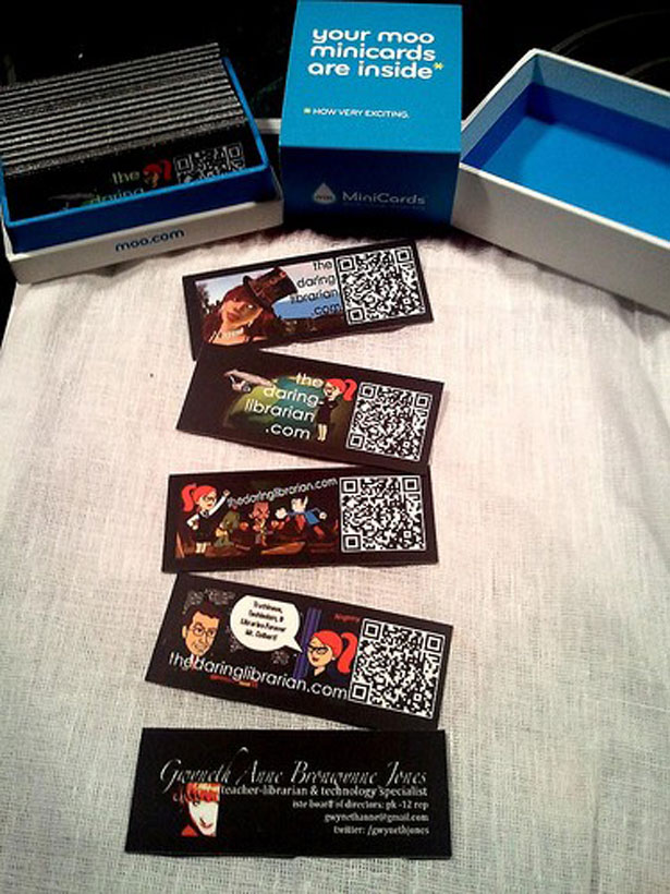 30 Creative QR code business cards daring