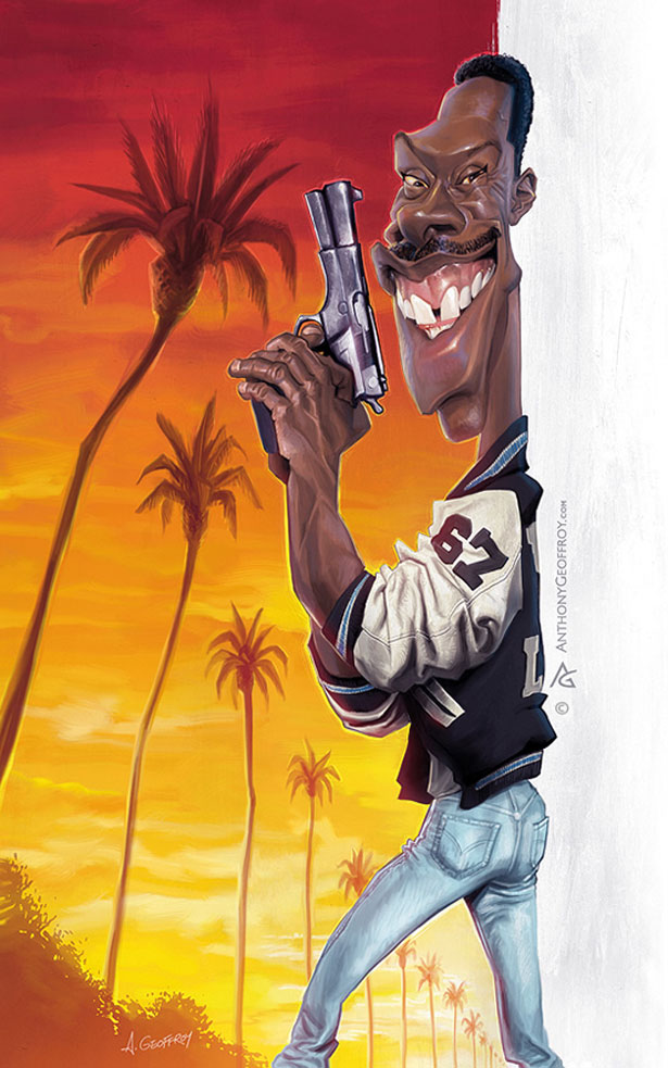 Famous and Funny Caricatures by Anthony Geoffroy