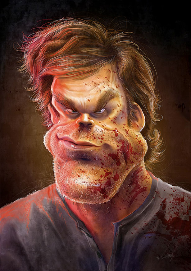 Famous and Funny Caricatures by Anthony Geoffroy