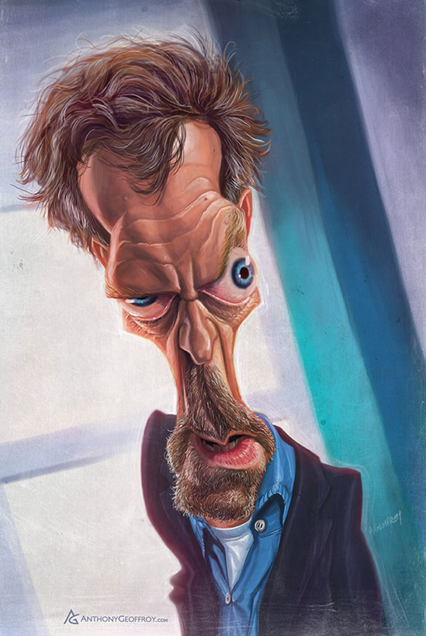 Famous and Funny Caricatures by Anthony Geoffroy