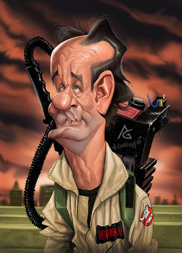 Famous and Funny Caricatures by Anthony Geoffroy