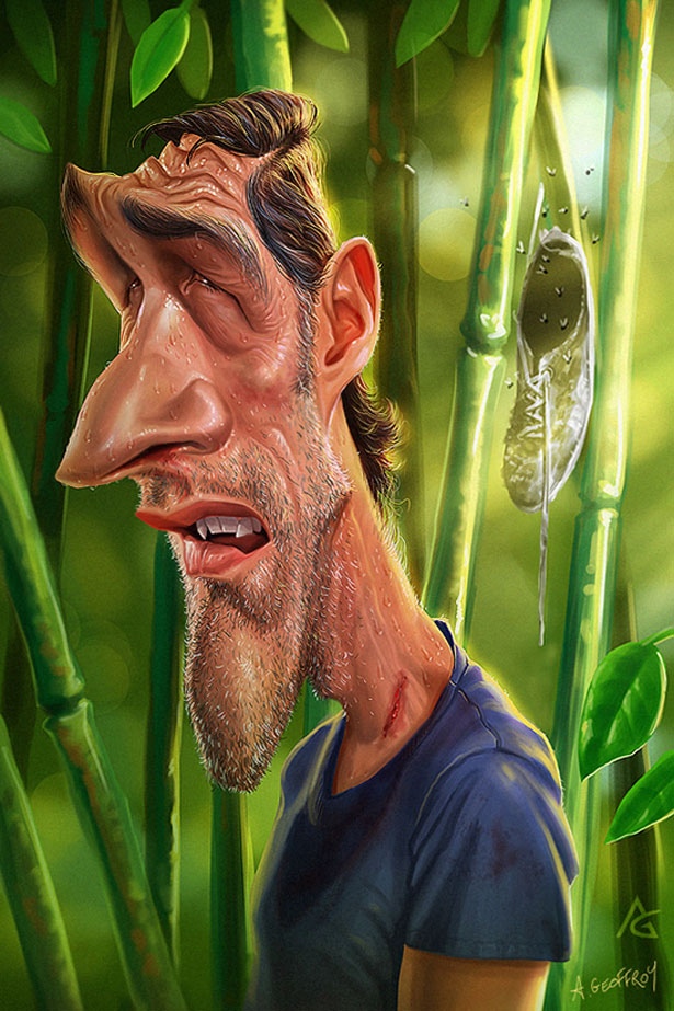 Famous and Funny Caricatures by Anthony Geoffroy