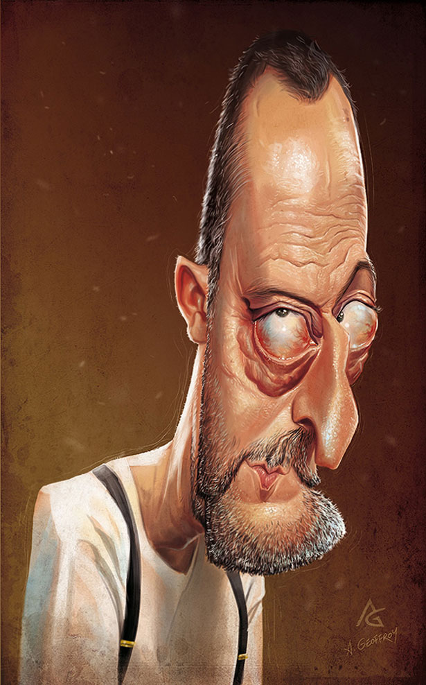 Famous and Funny Caricatures by Anthony Geoffroy