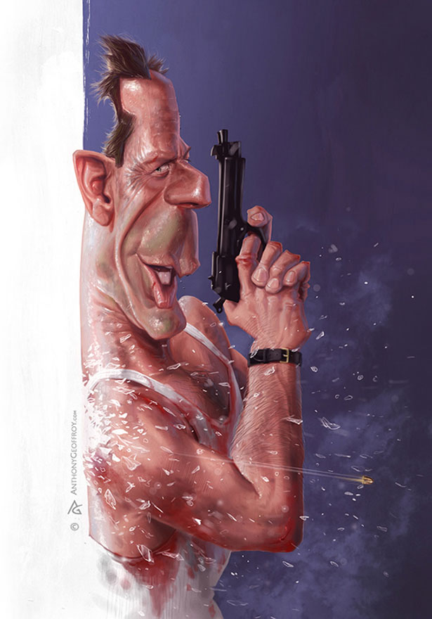 Famous and Funny Caricatures by Anthony Geoffroy