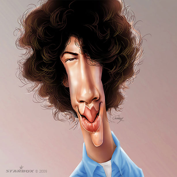 Famous and Funny Caricatures by Anthony Geoffroy