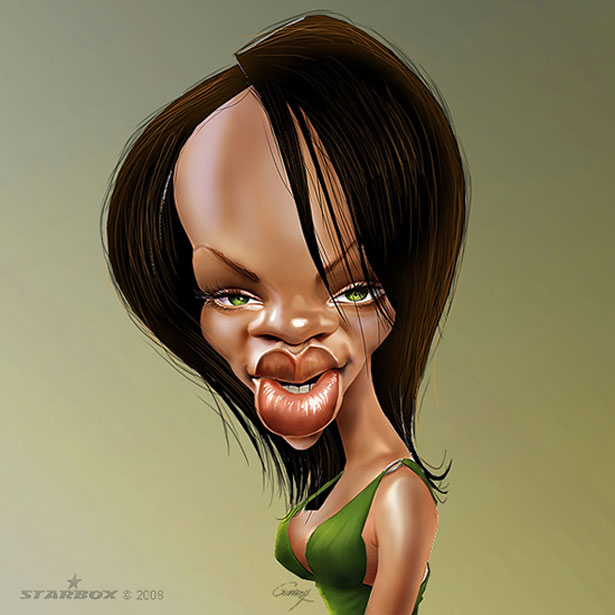 Famous and Funny Caricatures by Anthony Geoffroy